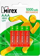  Mirex AAA 1000mAh 4  HR03-10-E4