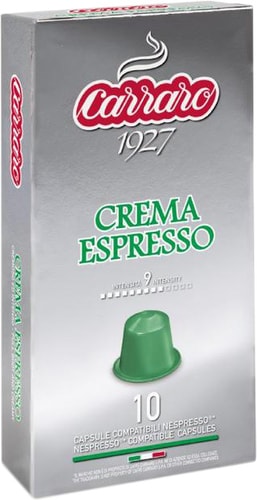    Carraro Crema Espresso   Nespresso 10 