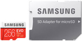   Samsung EVO Plus microSDXC UHS-I, U3 +  256GB