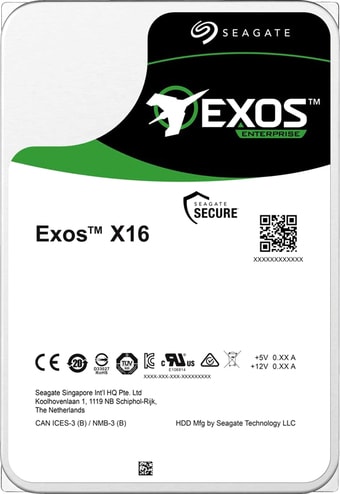   Seagate Exos X16 14TB ST14000NM001G