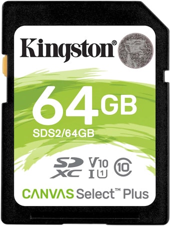   Kingston Canvas Select Plus SDXC 64GB