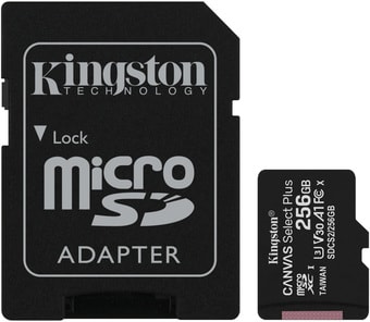   Kingston Canvas Select Plus microSDXC 256GB ( )