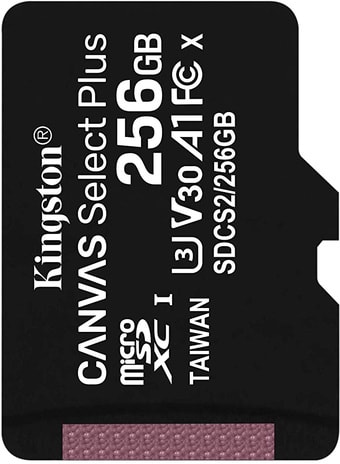   Kingston Canvas Select Plus microSDXC 256GB