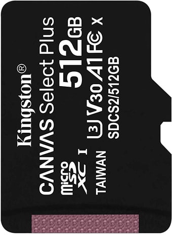   Kingston Canvas Select Plus microSDXC 512GB