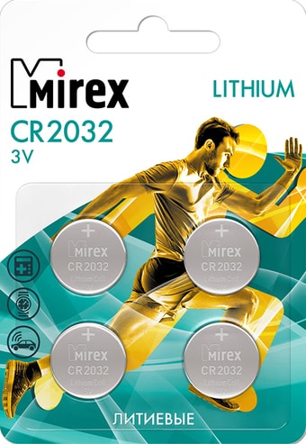  Mirex CR2032 4  CR2032-E4