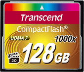   Transcend 1000x CompactFlash Ultimate 128GB (TS128GCF1000)