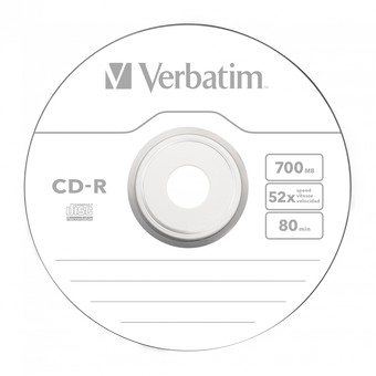 CD-R  Verbatim 700Mb DL Extra Protection 52x   50 . 043787
