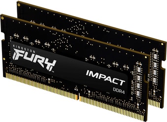   Kingston FURY Impact 2x8GB DDR4 SODIMM PC4-25600 KF432S20IBK2/16