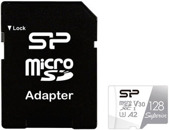   Silicon-Power Superior microSDXC SP128GBSTXDA2V20SP 128GB ( )