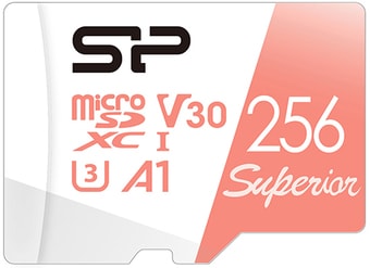   Silicon-Power Superior A1 microSDXC SP256GBSTXDV3V20 256GB
